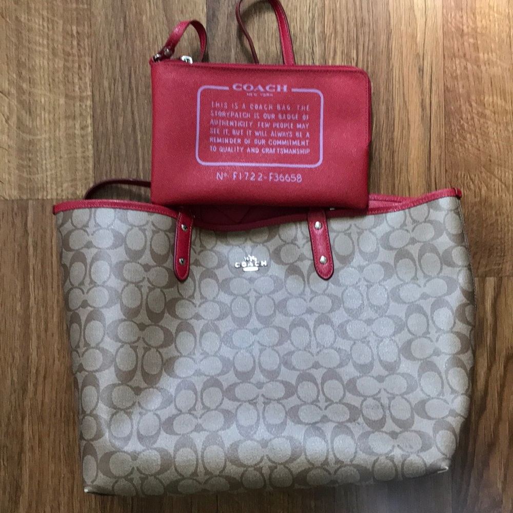 Coach Reversible Tote